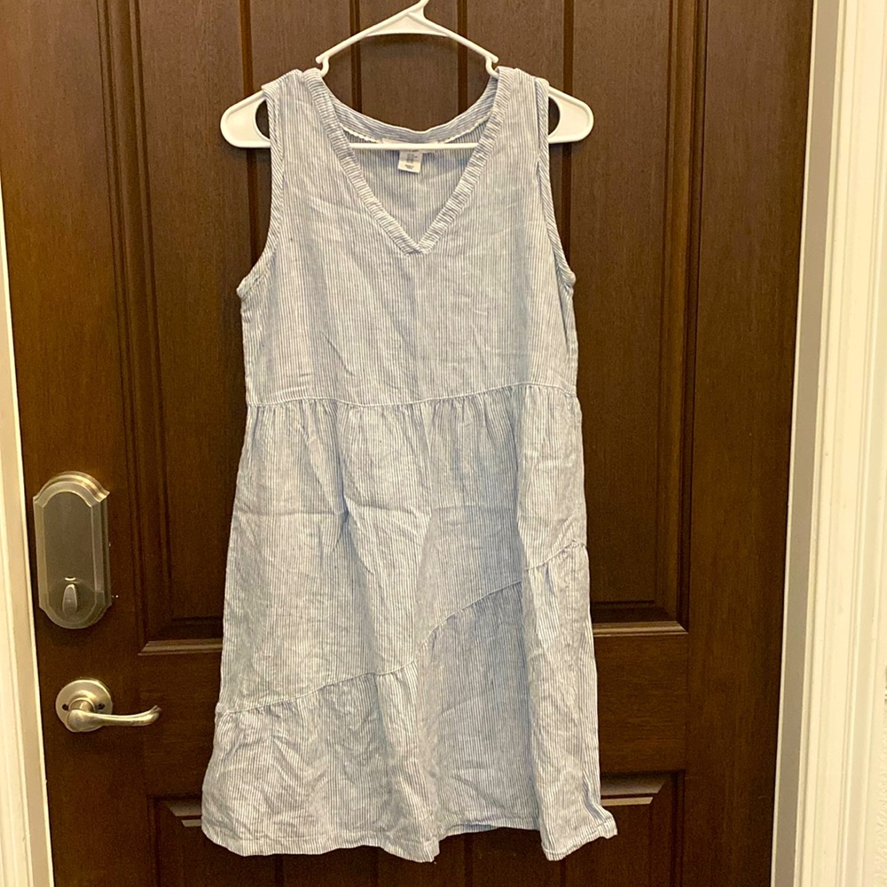 Lucky Brand Casual Linen Summer Dress